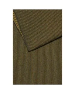 BOSS Mens Kosimo Dark Green Wool Blend Ribbed Scarf 4 BOSS Mens Kosimo Dark Green Wool Blend Ribbed Scarf -Boss Shop boss mens kosimo dark green wool blend ribbed scarf p41452 251800 image