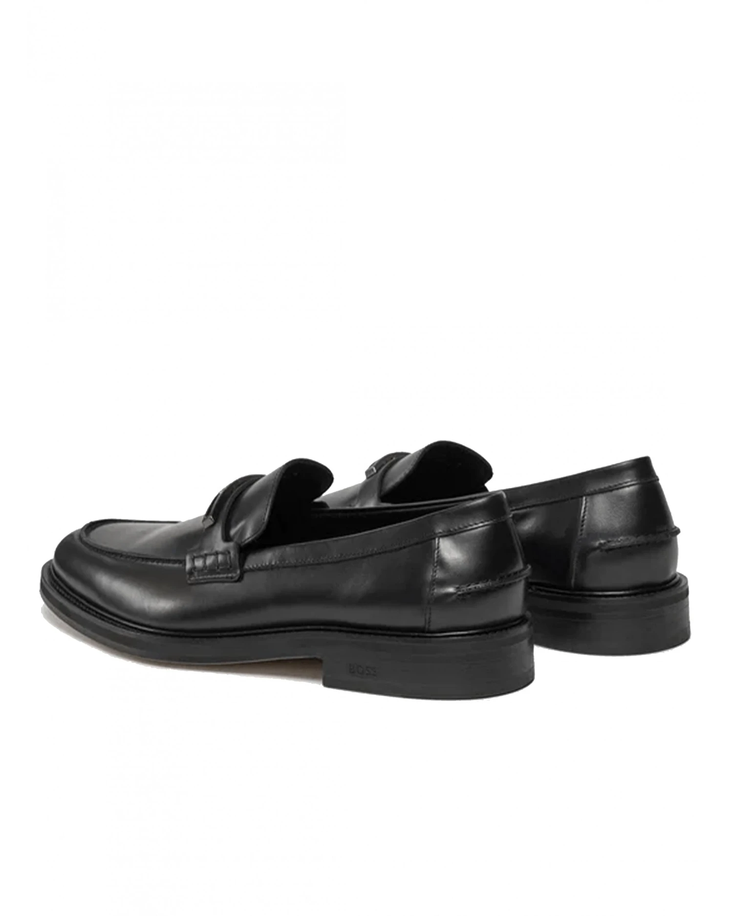 BOSS Mens Larry Moccasins Black 6 BOSS Mens Larry Moccasins Black - Image 4