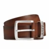BOSS Mens Leather Belt Brown -Boss Shop boss mens leather belt brown p43675 276000 zoom