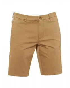 BOSS Mens Liem 4-W Slim Fit Satin Beige Shorts -Boss Shop boss mens liem 4 w slim fit satin beige shorts p42542 246573 image
