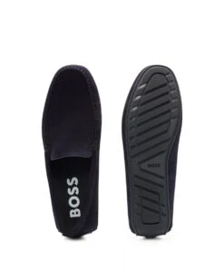 BOSS Mens Noel Moccasin Loafer Navy -Boss Shop boss mens noel moccasin loafer navy p43484 270909 image