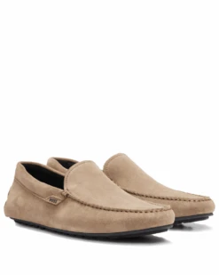 BOSS Mens Noel Moccasin Loafer Tan