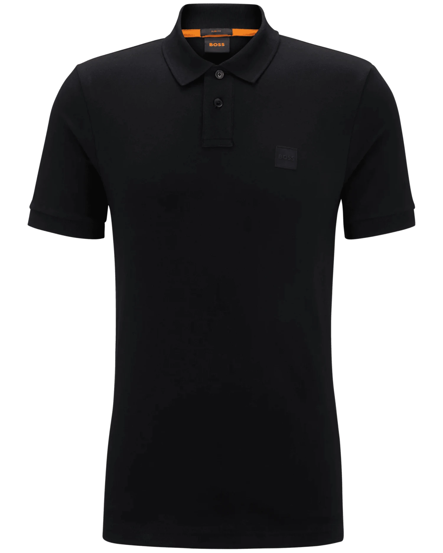 BOSS Mens Nos Logo Patch Passenger Polo Shirt Black 3 BOSS Mens Nos Logo Patch Passenger Polo Shirt Black