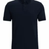 BOSS Mens Nos Logo Patch Passenger Polo Shirt Dark Blue -Boss Shop boss mens nos logo patch passenger polo shirt dark blue p44485 280478 zoom