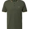 BOSS Mens Paddy Polo Shirt Open Green -Boss Shop boss mens paddy polo shirt open green p44460 279932 zoom
