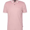 BOSS Mens Parlay Polo Shirt Open Pink -Boss Shop boss mens parlay polo shirt open pink p42870 268795 image