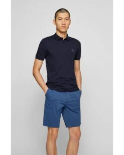 BOSS Mens Passenger Polo Shirt Navy -Boss Shop boss mens passenger polo shirt navy p43833 276375 image