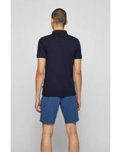 BOSS Mens Passenger Polo Shirt Navy -Boss Shop boss mens passenger polo shirt navy p43833 276380 image