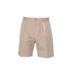 BOSS Mens Pepe Light Beige Relaxed Fit Pleat-Front Shorts -Boss Shop boss mens pepe light beige relaxed fit pleat front shorts p45035 280337 image