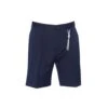 BOSS Mens Pepe Navy Blue Relaxed Fit Pleat-Front Shorts -Boss Shop boss mens pepe navy blue relaxed fit pleat front shorts p45034 280321 image