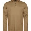 BOSS Mens Pleins Woven Polo Shirt Beige -Boss Shop boss mens pleins woven polo shirt beige p43751 278648 zoom