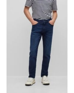 BOSS Mens Re Maine Comfort Stretch Jeans Dark Whisker -Boss Shop boss mens re maine comfort stretch jeans dark whisker p43855 276502 image