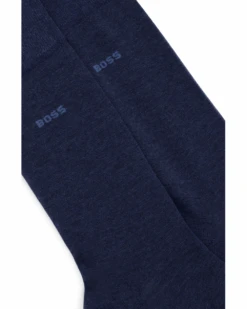 BOSS Mens Regular Length Socks Open Blue -Boss Shop boss mens regular length socks open blue p43692 278637 image