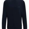 BOSS Mens Relaxed Fit WeStart Sweatshirt Dark Blue -Boss Shop boss mens relaxed fit westart sweatshirt dark blue p44491 280131 zoom