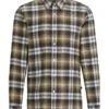 BOSS Mens Relegant Check Shirt Light Green -Boss Shop boss mens relegant check shirt light green p44498 279990 zoom