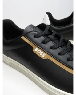 BOSS Mens Rhys Tenn Trainer Black 8 BOSS Mens Rhys Tenn Trainer Black -Boss Shop boss mens rhys tenn trainer black p43856 279313 zoom