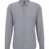 BOSS Mens Rickert Oxford Shirt Dark Grey -Boss Shop boss mens rickert oxford shirt dark grey p43577 271375 image