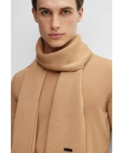 BOSS Mens Ruschel Scarf Med Beige 7 BOSS Mens Ruschel Scarf Med Beige -Boss Shop boss mens ruschel scarf med beige p43680 278632 image