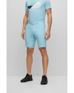 BOSS Mens S-Drax Shorts Light Blue -Boss Shop boss mens s drax shorts light blue p42912 268892 zoom