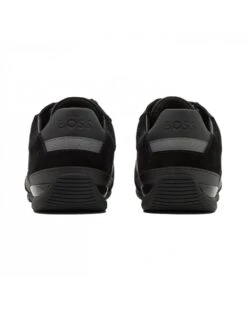 BOSS Mens Saturn Low Suede/Mesh Trainers, Black Sneakers 9 BOSS Mens Saturn Low Suede/Mesh Trainers, Black Sneakers -Boss Shop boss mens saturn low suede mesh trainers black sneakers p42717 257145 image