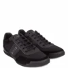 BOSS Mens Saturn Low Suede/Mesh Trainers, Black Sneakers -Boss Shop boss mens saturn low suede mesh trainers black sneakers p42717 270549 zoom