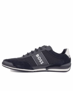 Boss Shop -Boss Shop boss mens saturn low top trainer navy p42718 269164 image
