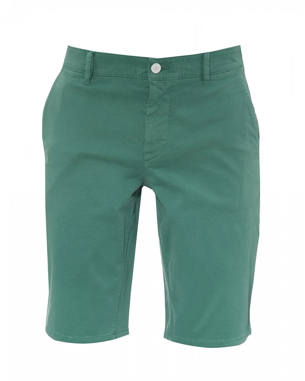BOSS Mens Schino Slim Green Chino Shorts 3 BOSS Mens Schino Slim Green Chino Shorts