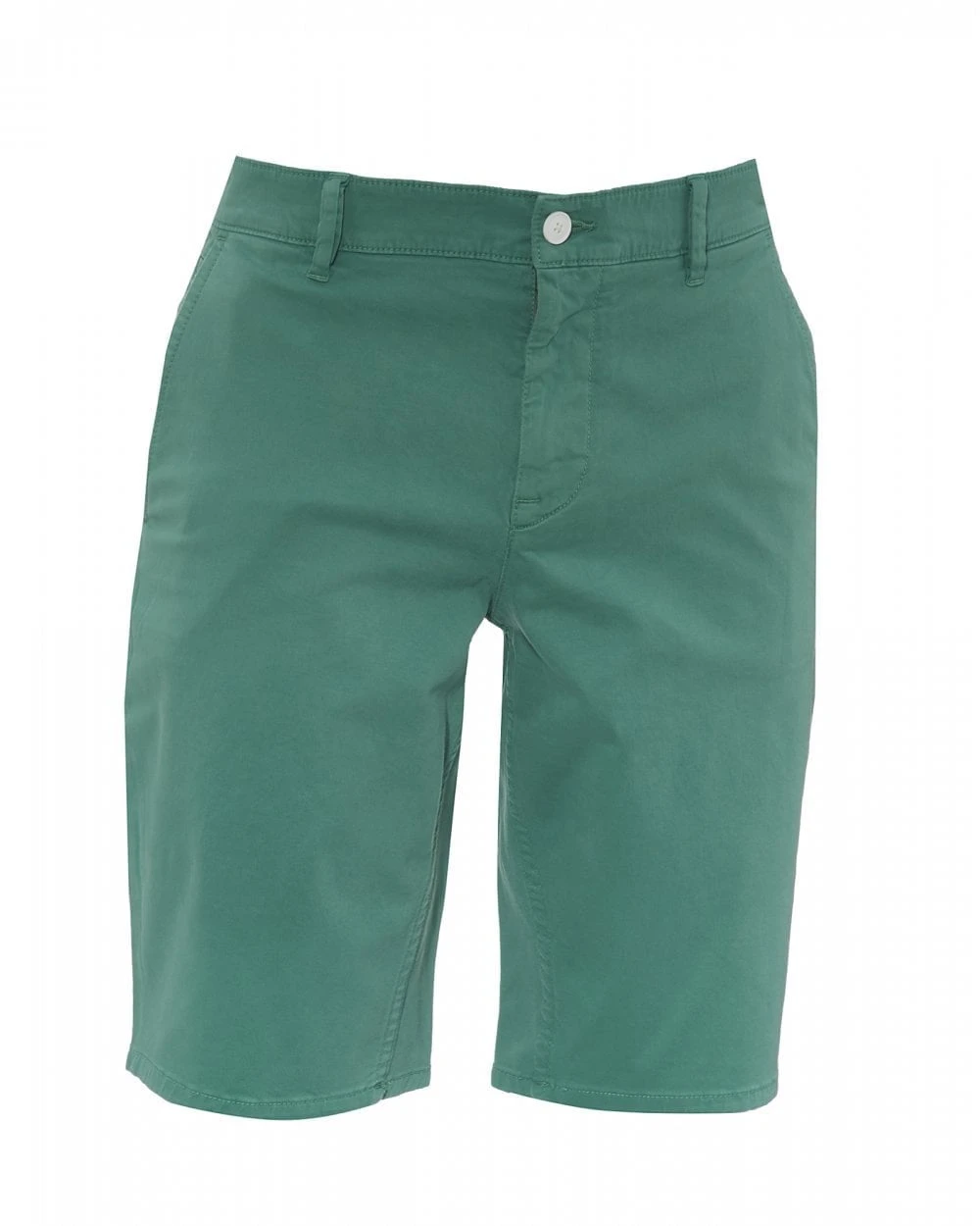 BOSS Mens Schino Slim Green Chino Shorts 5 BOSS Mens Schino Slim Green Chino Shorts - Image 3