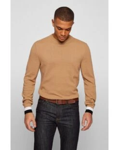 BOSS Mens Serge Dark Brown Italian-Leather Belt -Boss Shop boss mens serge dark brown italian leather belt p40929 228632 image