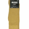 BOSS Mens Single Rib Socks Med Beige -Boss Shop boss mens single rib socks med beige p42732 270497 zoom
