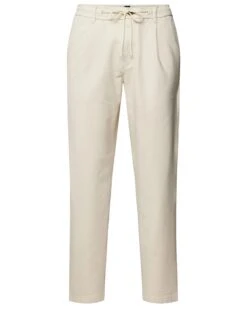 BOSS Mens Skay Open White Drawstring Trousers