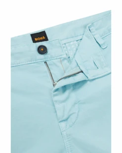 BOSS Mens Slim Fit Chino Shorts Open Blue -Boss Shop boss mens slim fit chino shorts open blue p42940 267713 image