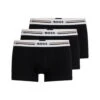 BOSS Mens Soft Touch Trunks Three Pack Black -Boss Shop boss mens soft touch trunks three pack black p43696 278642 image