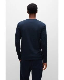 BOSS Mens Tacks T Shirt Navy -Boss Shop boss mens tacks t shirt navy p43832 278317 image