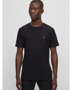 BOSS Mens Tales T-Shirt Black -Boss Shop boss mens tales t shirt black p44474 281574 zoom