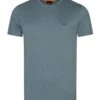 BOSS Mens Tales T Shirt Open Green -Boss Shop boss mens tales t shirt open green p43827 278946 zoom