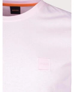 BOSS Mens Tales T Shirt Pastel Pink -Boss Shop boss mens tales t shirt pastel pink p44478 281676 zoom