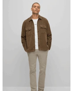 BOSS Mens TChark Long Sleeved Logo T-Shirt White -Boss Shop boss mens tchark long sleeved logo t shirt white p44479 280412 zoom