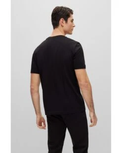 BOSS Mens Tee 2 T Shirt Black -Boss Shop boss mens tee 2 t shirt black p42892 268847 zoom