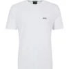 BOSS Mens Tee T Shirt White -Boss Shop boss mens tee t shirt white p44454 279697 zoom