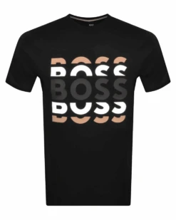 BOSS Mens Tiburt 414 T Shirt Black