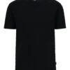 BOSS Mens Tiburt Monogram Pattern T Shirt, Black Tee -Boss Shop boss mens tiburt monogram pattern t shirt black tee p42480 255991 zoom