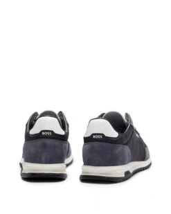 BOSS Mens Zayn Retro Runner Trainer Black -Boss Shop boss mens zayn retro runner trainer black p43479 270839 image