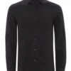 Emporio Armani Mens Black Removable Collar Logo Shirt -Boss Shop emporio armani mens black removable collar logo shirt p42562 247606 image
