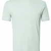 Emporio Armani Mens Fine Rib T Shirt Verde -Boss Shop emporio armani mens fine rib t shirt verde p42972 270584 zoom