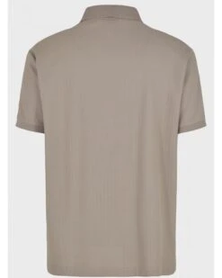 Emporio Armani Mens Herringbone Polo Shirt Mood Beige -Boss Shop emporio armani mens herringbone polo shirt mood beige p44589 283721 zoom