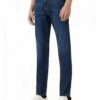 Emporio Armani Mens J06 Silver Eagle Slim Fit Jean Dark Whisker
