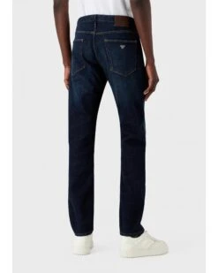 Emporio Armani Mens J06 Slim Fit Basic Jeans, Blue Denim -Boss Shop emporio armani mens j06 slim fit basic jeans blue denim p42968 263982 zoom