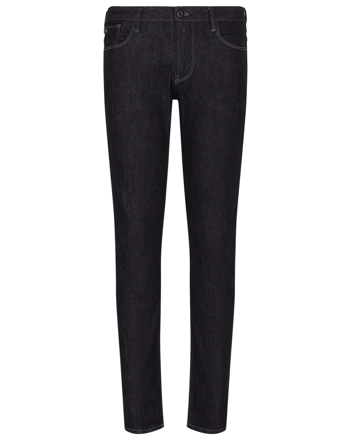 Emporio Armani Mens J06 Slim Fit Embroidered Eagle Jeans, Dark Wash Denim 3 Emporio Armani Mens J06 Slim Fit Embroidered Eagle Jeans, Dark Wash Denim