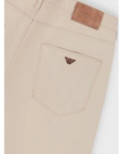 Emporio Armani Mens J06 Slim Fit Stretch Gabardine Jeans Beige -Boss Shop emporio armani mens j06 slim fit stretch gabardine jeans beige p44581 283595 zoom